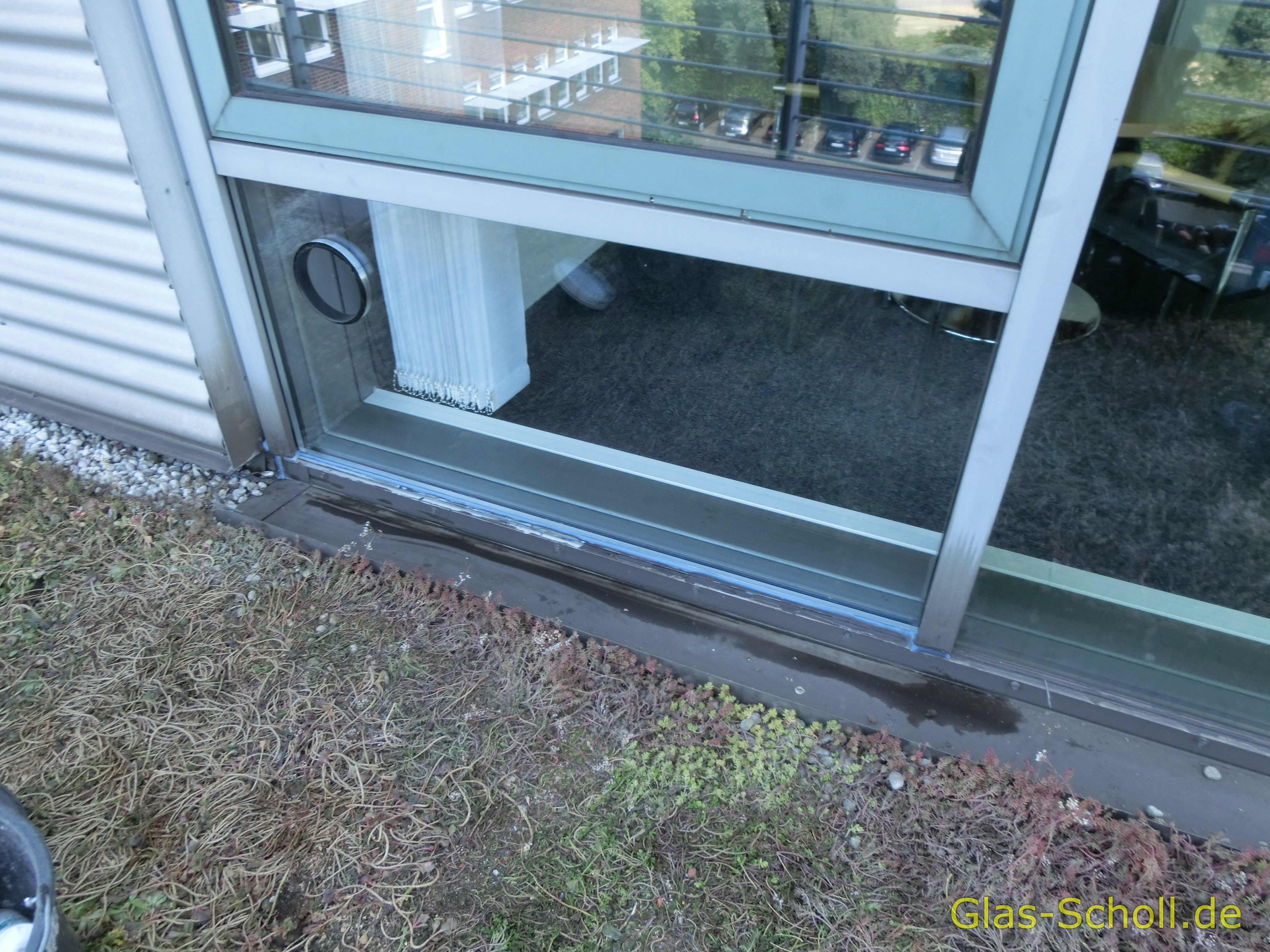 nachträglicher Katzenklappen Einbau in Isolierglas, Fenster, Türen, Balkonanlagen, Tierklappen, Hundeklappen von Glas Scholl