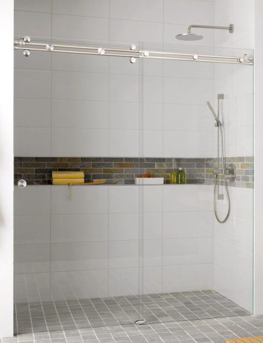 Glasschiebetürdusche MWE Miami 