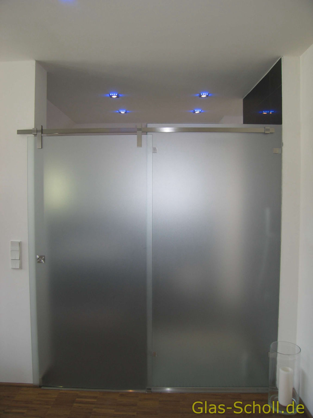 Glasschiebetürdusche von Glas Scholl