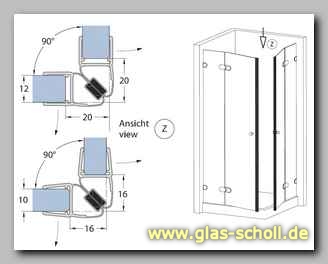 69410 90° Magnetdichtung für 10-12mm Glas (2250 mm) von Glas Scholl  (Duisburg, Mülheim, Krefeld, Essen, Wesel, Gelsenkirchen, Düsseldorf,  Moers, Oberhausen, Meerbusch, Köln, Velbert, Dortmund, Mettmann, Bottrop,  Gladbeck,Rheinberg,Voerde,Dinslaken