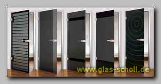 Design-Glastüren von Glas-Scholl
