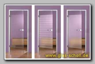Design-Glastüren von Glas-Scholl