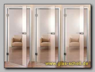 Design-Glastüren von Glas-Scholl