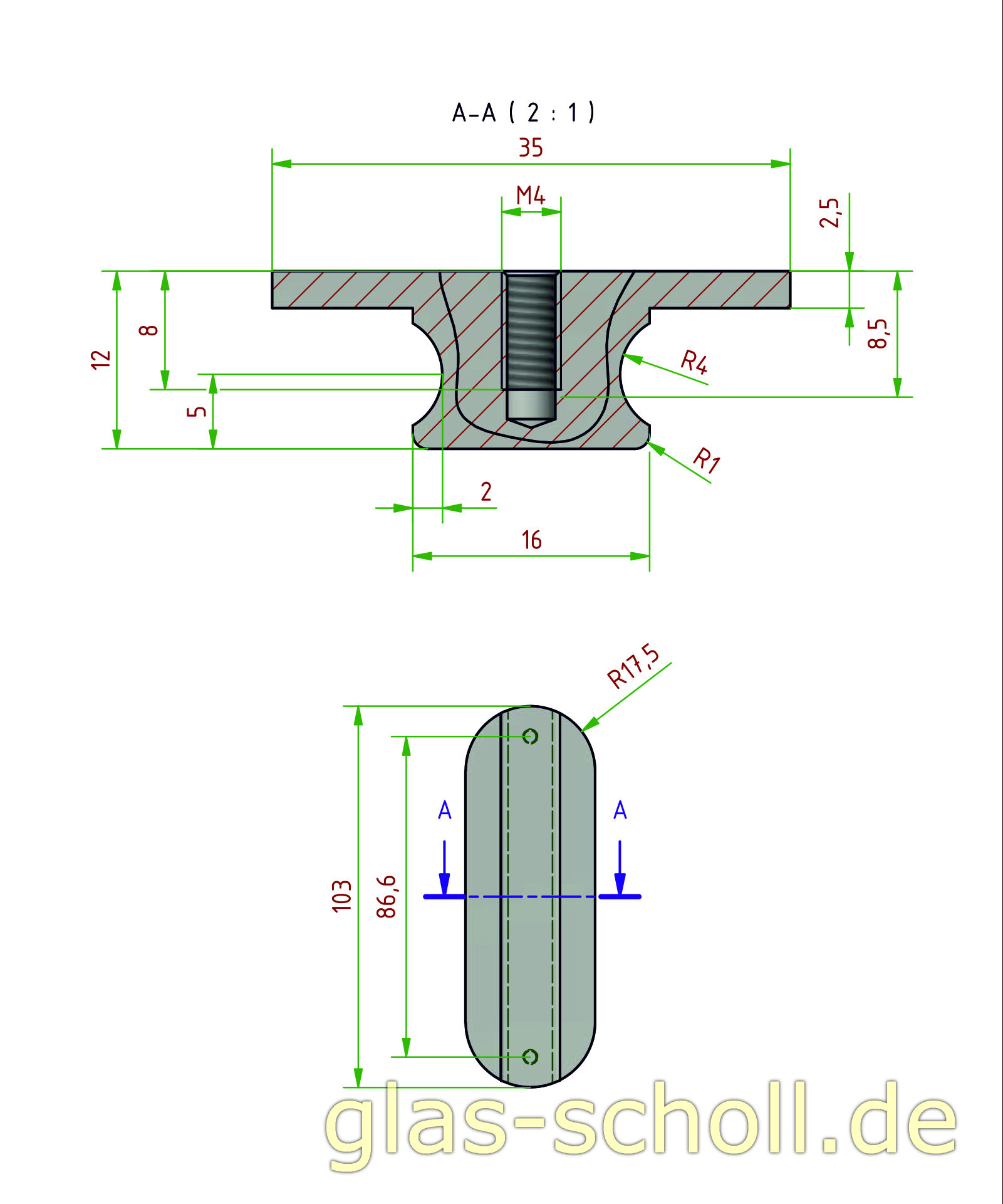 MWE Protec Schiebetür schwarz matt von www.glas-scholl.de
