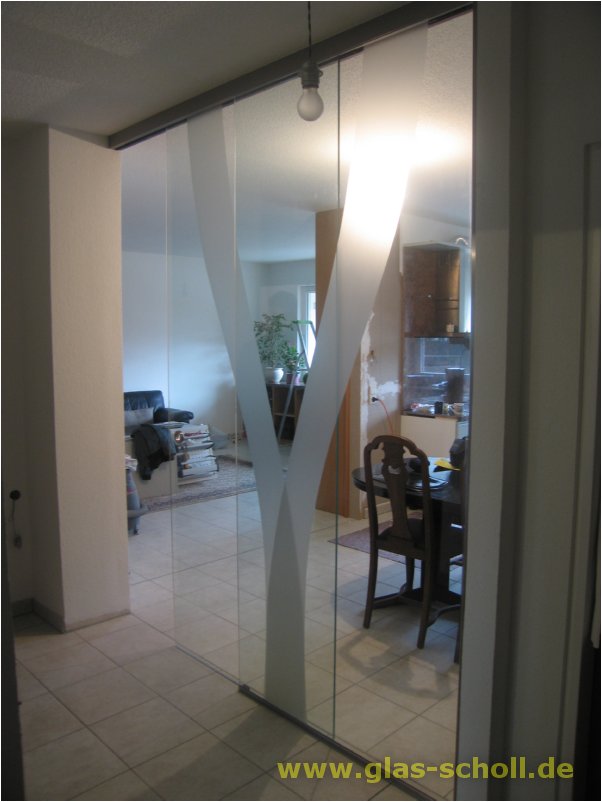 Zwischentur Flur Glas