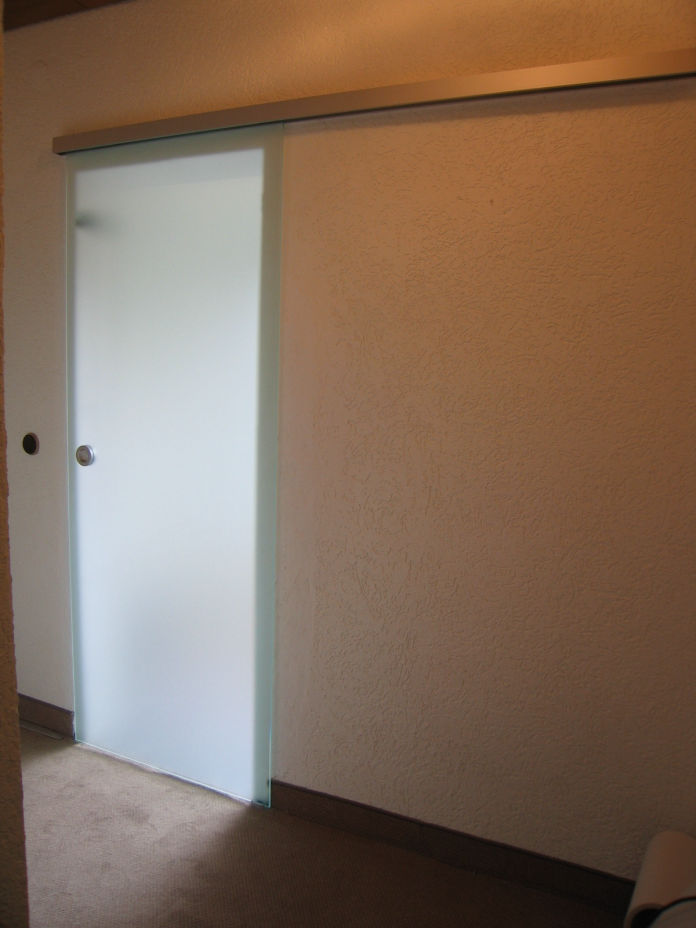 Badezimmer Schiebetür von Glas Scholl aus 2005