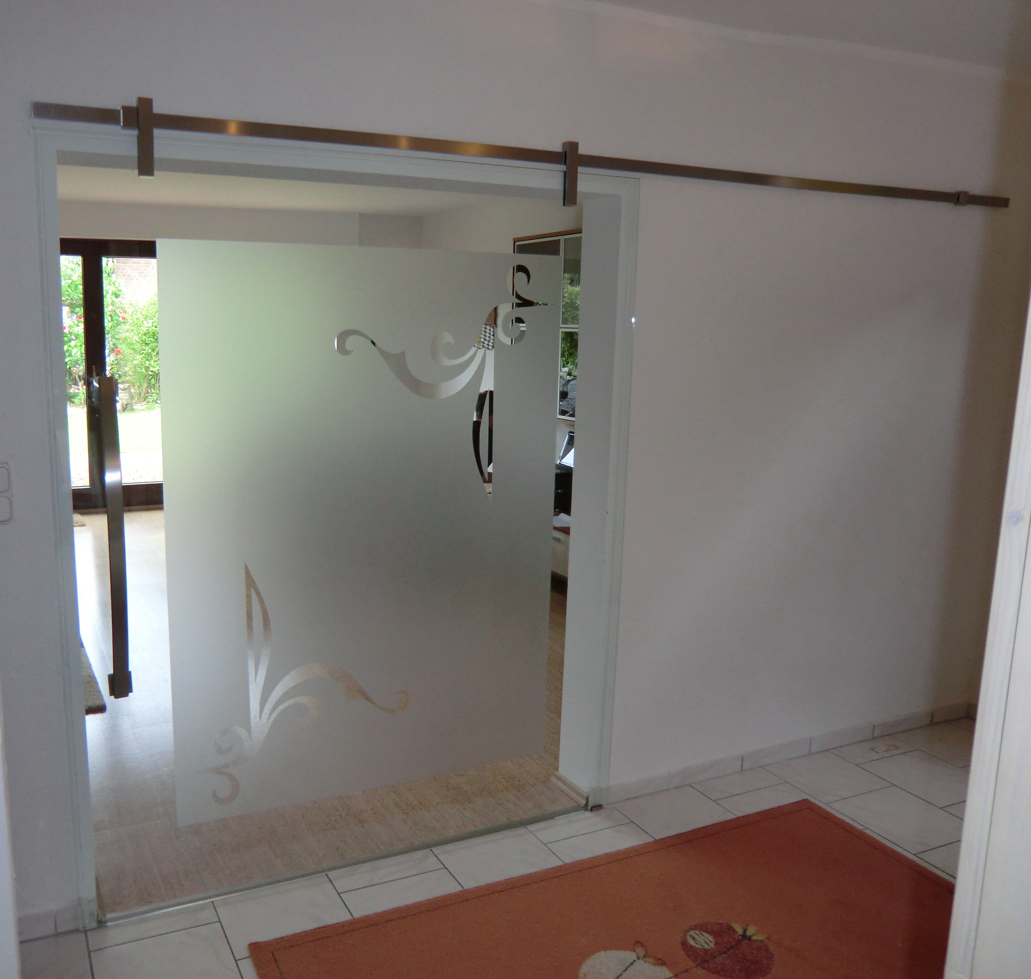 Schöne Schiebetür von Glas Scholl