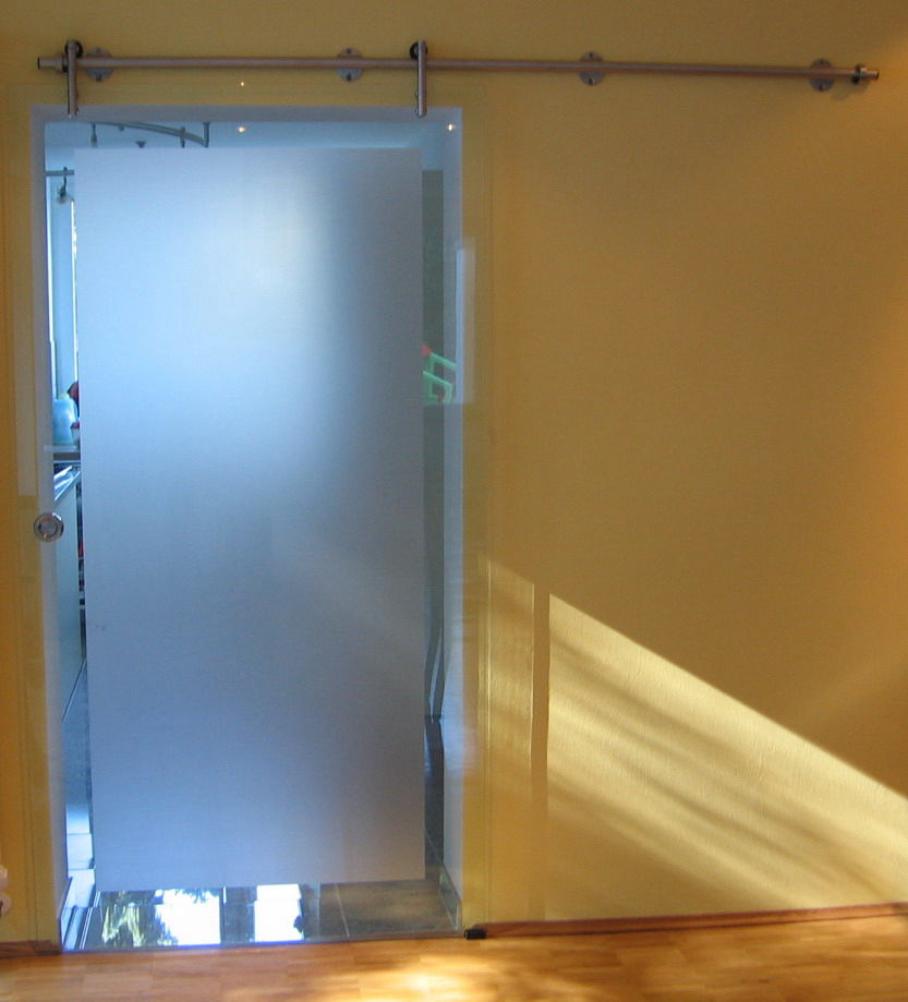 Icetec light Schiebetüranlage von Glas Scholl