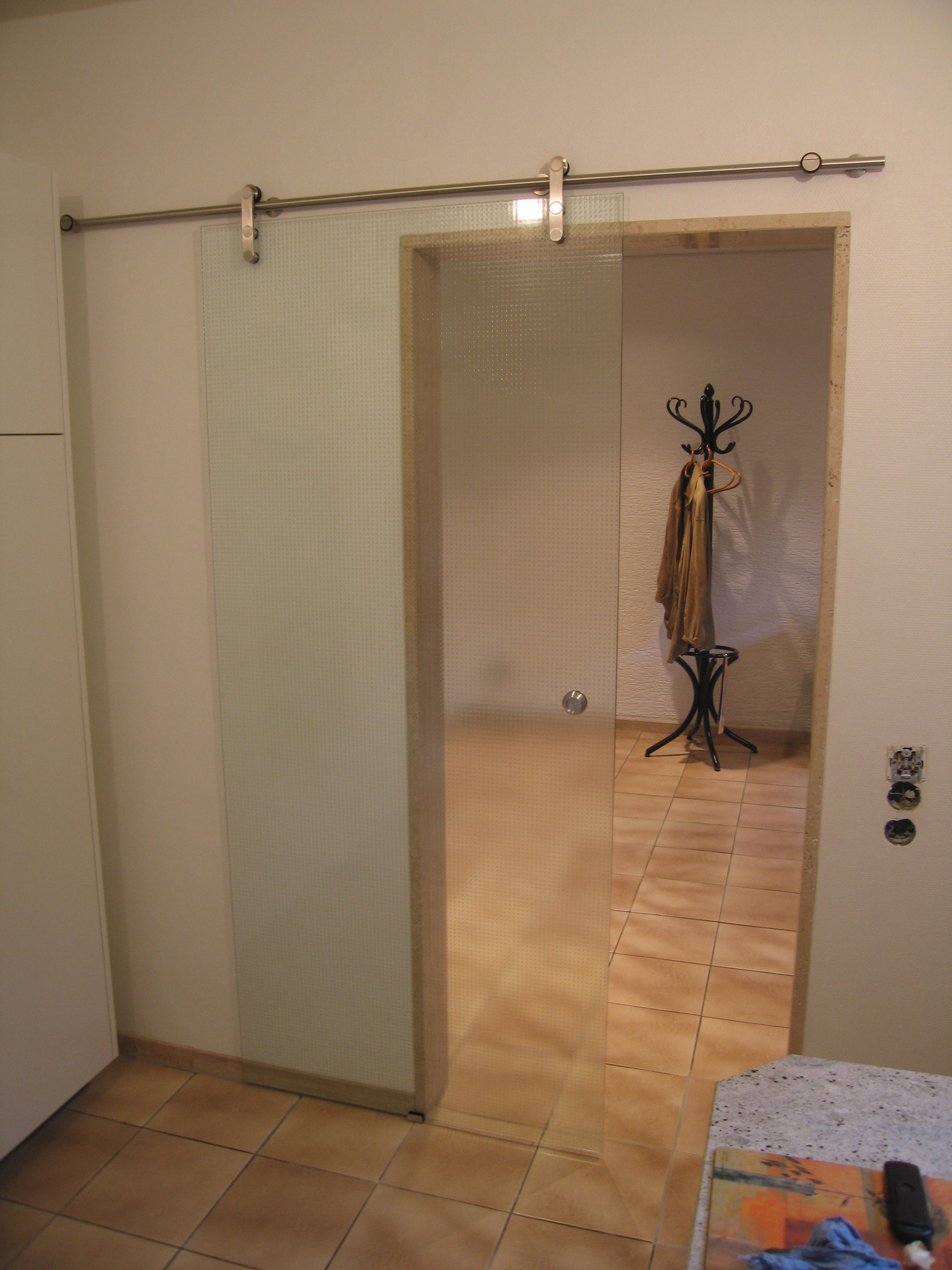 Schiebetüranlage mit Mastercarre Glas von Glas Scholl