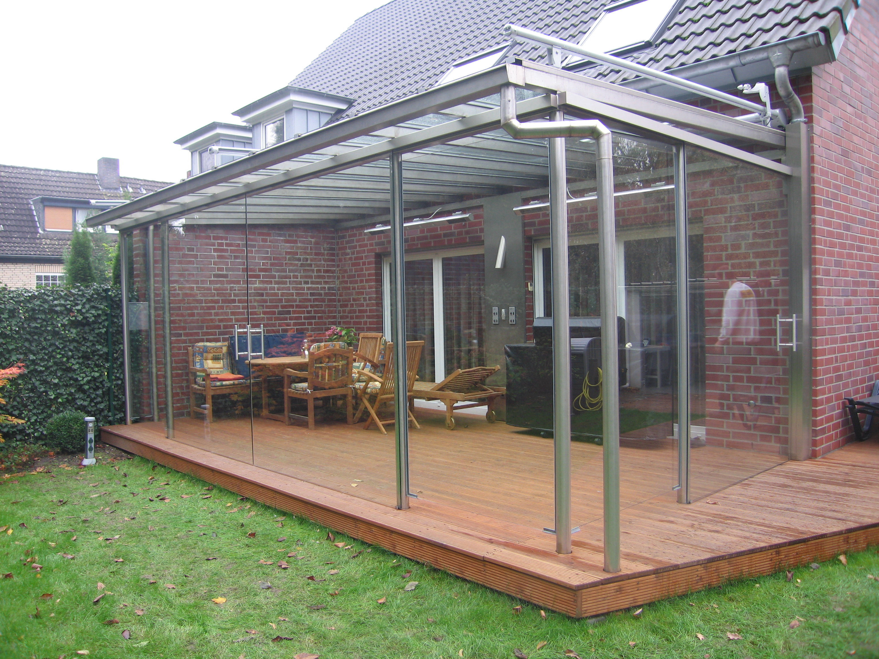 Schiebetüranlagen auf Terasse von Glas Scholl