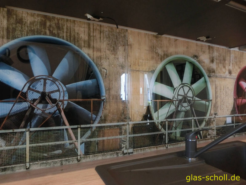 Glas-Küchenrückwand mit Fotodruck Landschaftspark von Glas Scholl