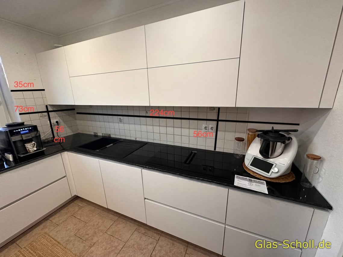 Küchenverschönerung mit Glas Rückwänden von www.glas-scholl.de