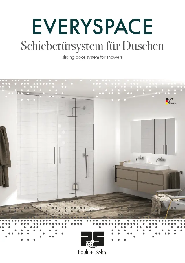 Everyspace Duschen Schiebetür System-Ganzglasdusche Glasdusche von Pauli - www.glas-scholl.de