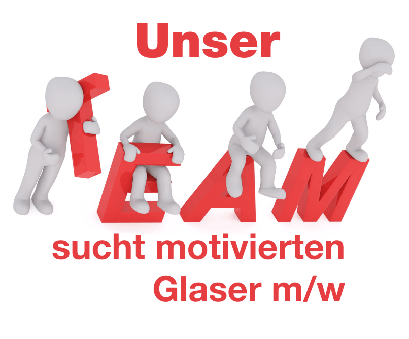 Glaser gesucht - Jobs im Glaserhandwerk - Glaser bei Glas Scholl