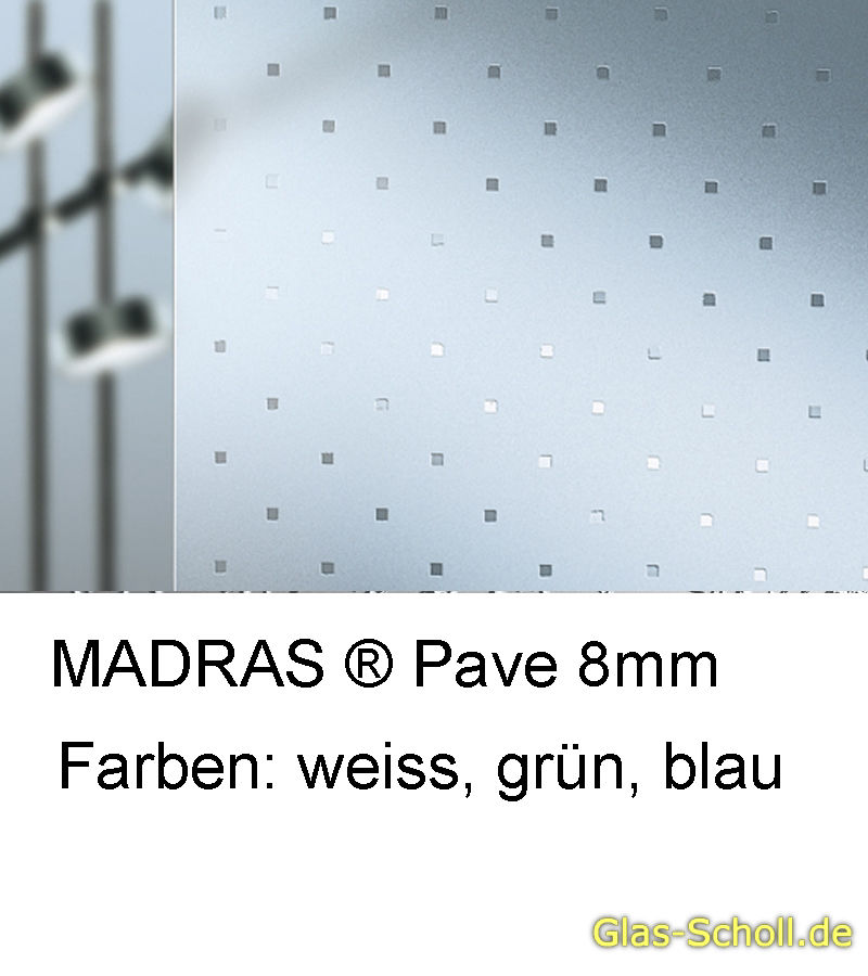 Madras Pave Dekorglas