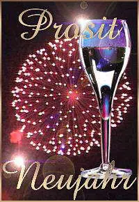 1.1.2015 Happy New Year von Glas Scholl