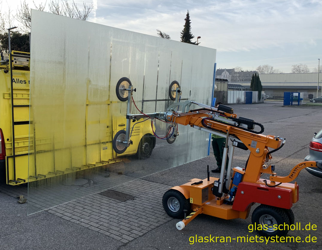 Smartlifter SL608 Verleih von Glas Scholl - Glasroboter - Glasmontagekran