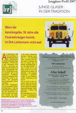 Jungglaser-Profil 2007 linke Seite