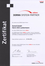 Dorma-System-Partner silbern 2007-2008